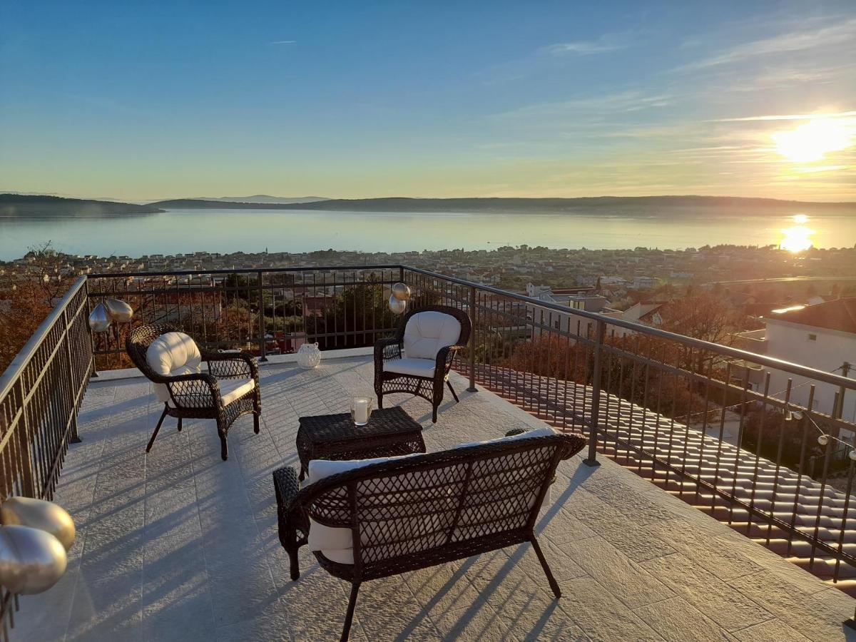 The View Split. Highlight With Roof-Top-Terrace And Pool Lejlighed Kaštela Eksteriør billede